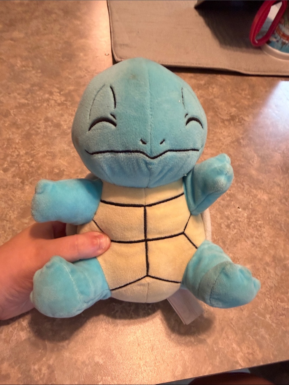 Pokemon Squirtle Plush - Light Blue and Cream Small Toy